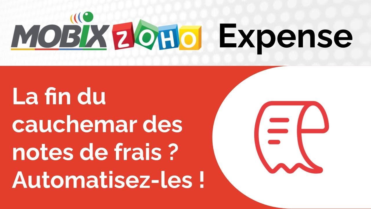 ZOHO Expense. Notes de frais sans effort