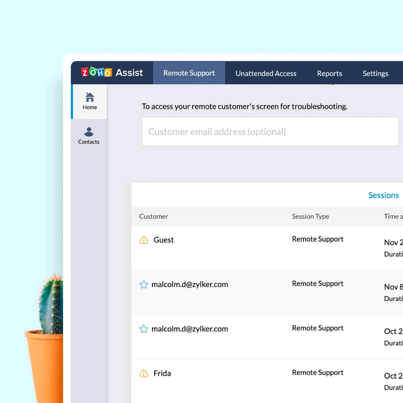 ZOHO ASSIST IMAGE