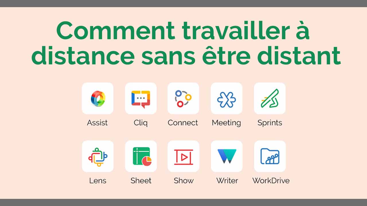 Comment travailler à distance sans être distant