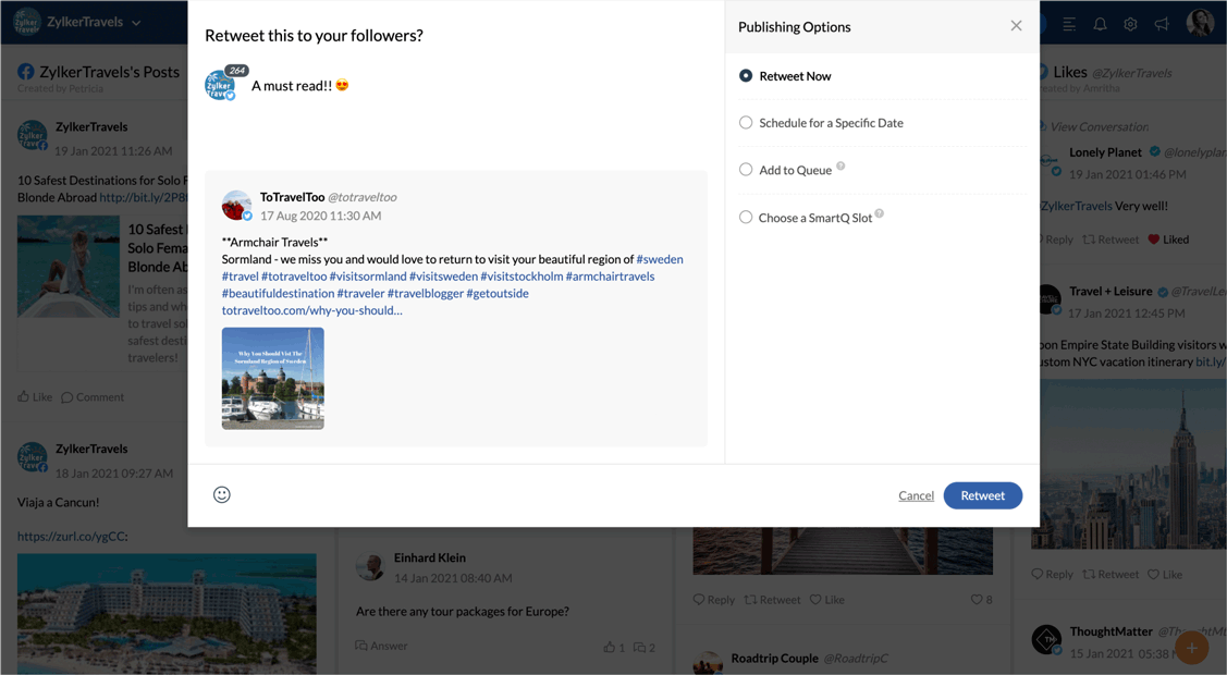 ZOHO SOCAIL SCHEDULE_RETWEETS ZOHO SOCAIL SCHEDULE_RETWEETS