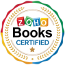 ZOHO books certified badge