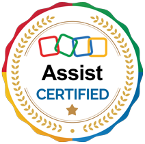 ZOHO Assist certified badge