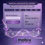 Add'On | Zoho CRM : Recherche SIRET SIREN pour Zoho CRM