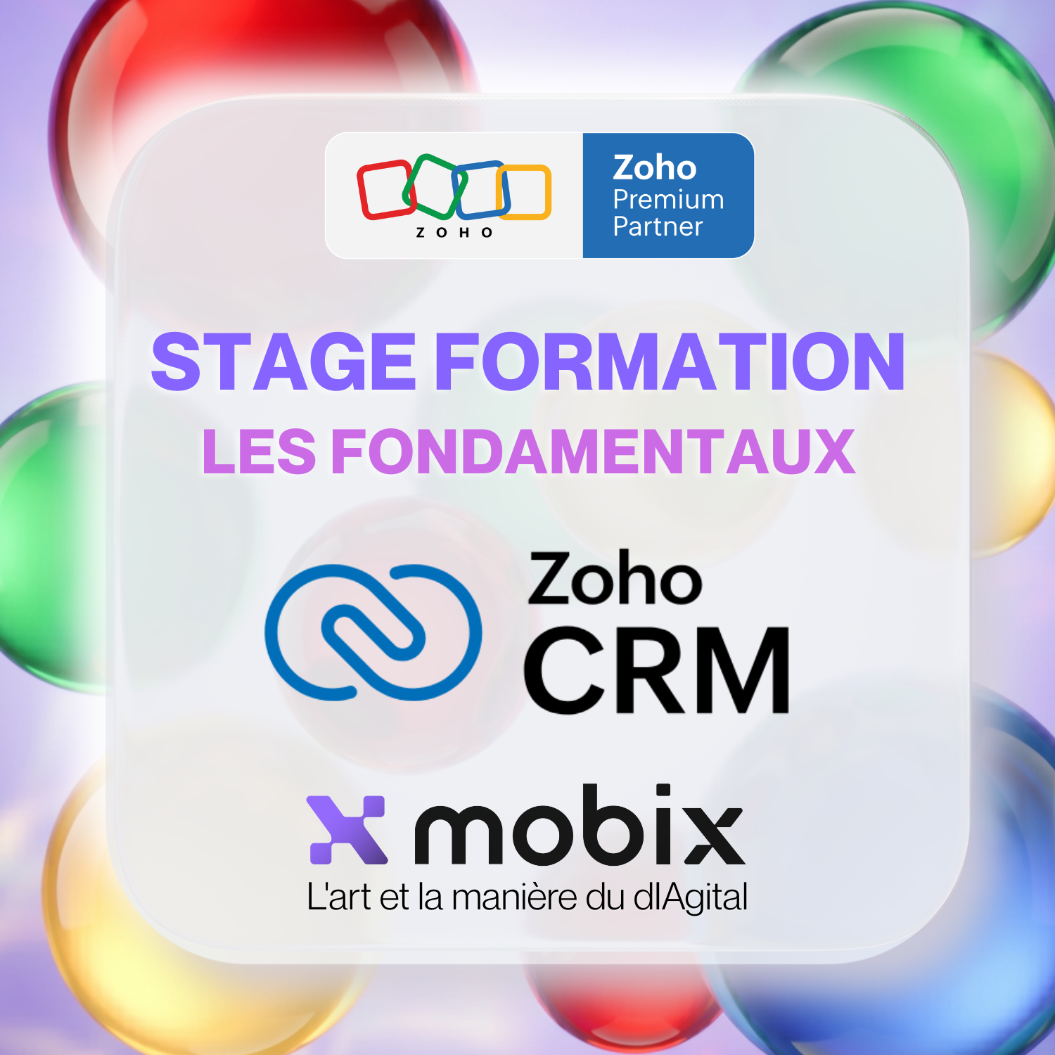 Stage Formation | Zoho CRM, les fondamentaux