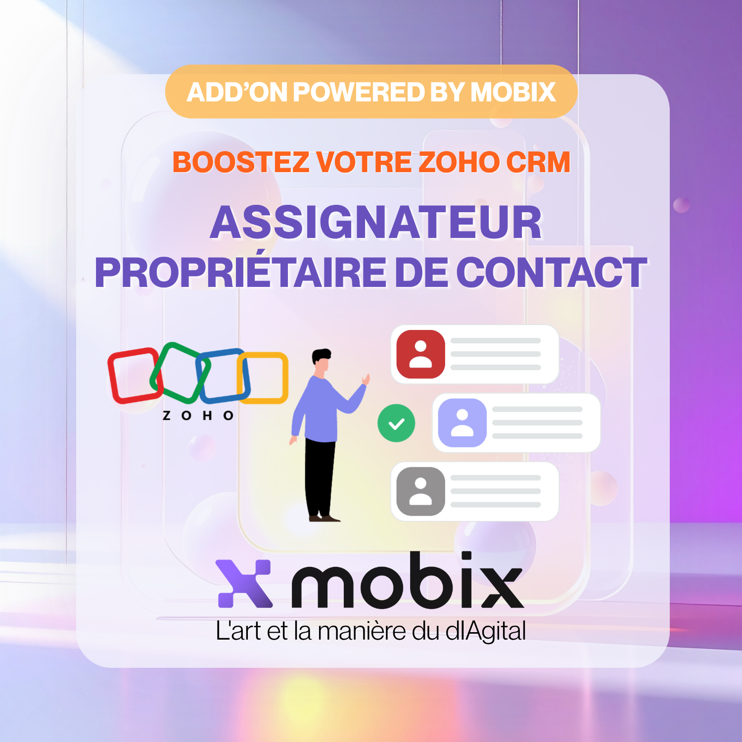 Add'On | Zoho CRM : Assignateur propriétaire de contact